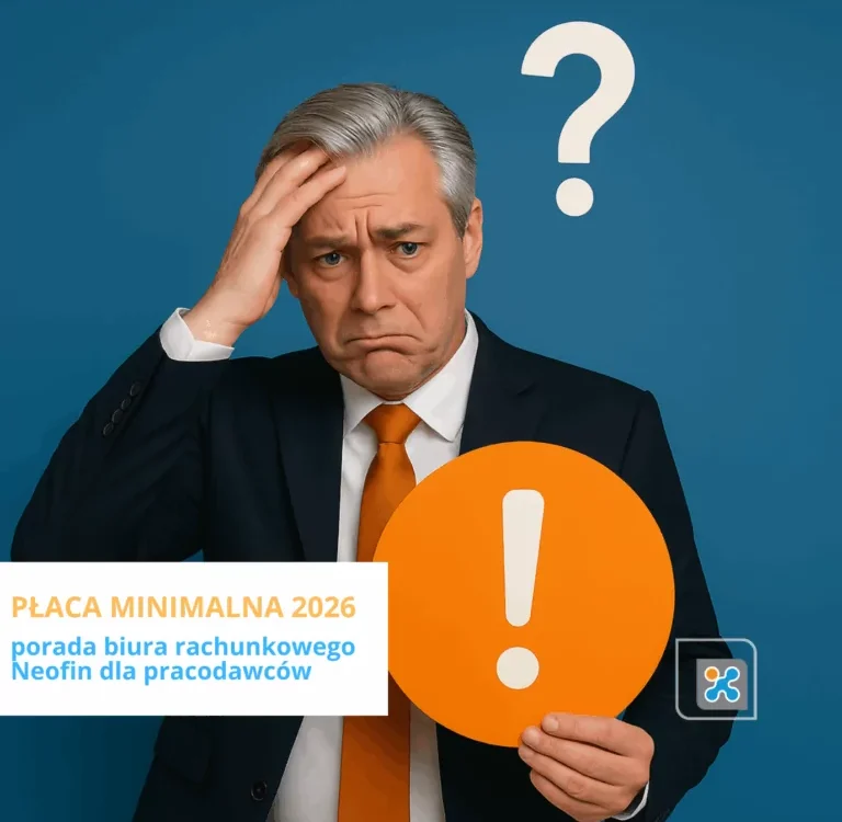 Płaca minimalna 2026 umowach b2b Neofin biuro rachunkowe w Gdyni, Gdańsku, Bydgoszczy i Poznaniu