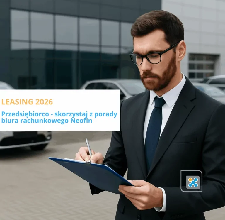 Leasing 2026 Neofin biuro rachunkowe w Gdyni, Gdańsku, Bydgoszczy i Poznaniu