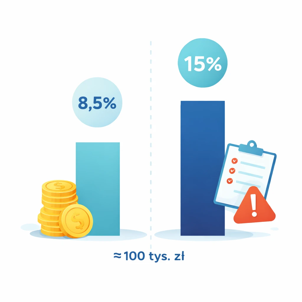 infografika_b2b 2026 Rewolucja podatkowa dla JDG Neofin Ogólnopolskie Biuro Rachunkowego z siedzibą w Gdyni